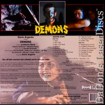 Demons AC-3 WS NEW Roan LaserDisc UNCUT LD Horror