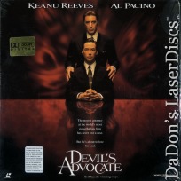 The Devil\'s Advocate AC-3 Widescreen Rare LaserDisc Horror
