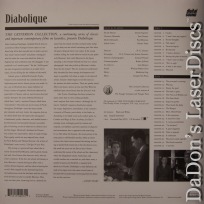 Diabolique 1954 Criterion #138 NEW Rare LD Clouzot Horror