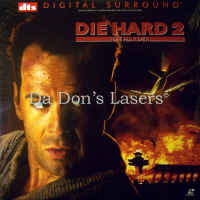 Die Hard 2 Die Harder DTS WS Rare NEW LaserDisc Willis Action