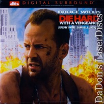 Die Hard With a Vengeance DTS WS Rare LaserDisc Willis Jackson Action