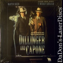 Dillinger and Capone NEW LaserDisc Sheen Abraham Hicks Gangster Crime