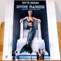 Divine Madness! WS Rare LaserDisc Bette Midler