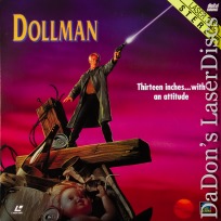 Dollman Rare NEW Full Moon LaserDisc Cult Thomerson 13-inch Cop Sci-Fi *CLEARANCE*