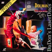Dollman vs. Demonic Toys Full Moon LaserDisc Thomerson Cult Sci-Fi