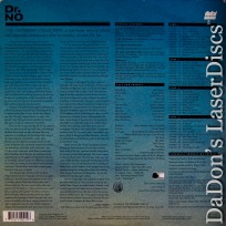 Dr. No WS CAV Banned Criterion #124 LaserDisc Rare Bond 007 Spy