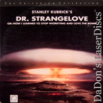 Dr. Strangelove WS CAV Criterion LaserDisc #143 Sellers Comedy