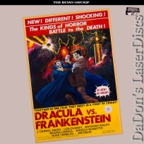 Dracula vs. Frankenstein Widescreen Roan LaserDisc Chaney Horror