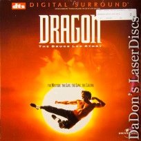 Dragon The Bruce Lee Story DTS WS Rare NEW LaserDisc Documentary