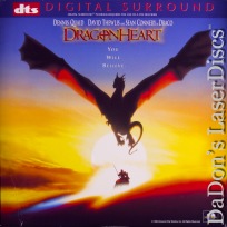 DragonHeart DTS THX WS Rare LaserDisc Connery Quaid Thewlis Fantasy