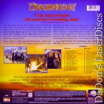 DragonHeart DTS THX WS Rare LaserDisc Connery Quaid Thewlis Fantasy