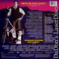Ed Wood DSS Widescreen LaserDisc Burton Depp Landau Arquette Comedy