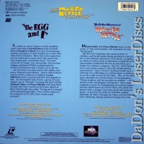 The Egg And I / Ma & Pa Kettle Encore Rare LaserDisc Double
