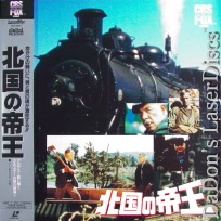 Emperor of the North Japan Only Rare LaserDisc Marvin Borgnine Drama