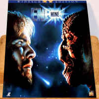 Enemy Mine Widescreen LaserDisc Rare LD LaserDisc Quaid Gossett Sci-Fi