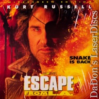 Escape From L.A. AC-3 THX WS Rare LaserDisc LD Russell Explosive Action