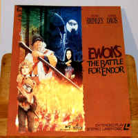 Ewoks The Battle for Endor Rare LaserDisc Sci-Fi