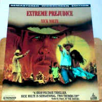 Extreme Prejudice LaserDisc Nick Nolte Powers Boothe Action