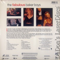 The Fabulous Baker Boys DSS WS NEW LaserDisc Bridges