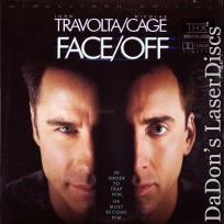Face / Off Faceoff AC-3 THX WS NEW LaserDisc Travolta Thriller