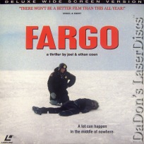Fargo DSS WS Rare LaserDisc LD Coen McDormand Macy Thriller