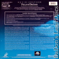 Field of Dreams LaserDisc WS Signature Collection Baseball Drama