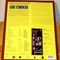 Five Corners WS Criterion #346 NEW LaserDisc Foster Robbins Drama