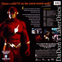 The Flash DSS 1990 Rare Cult LaserDisc Shipp Pays SciFi