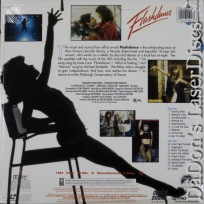Flashdance AC-3 WS Remastered LaserDisc Rare LD Beals Music Drama