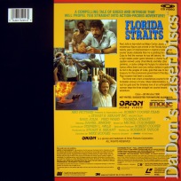 Florida Straits Rare LaserDisc Raul Julia Ward Action