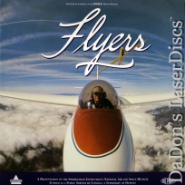 Flyers IMAX Dolby Surround CAV Rare LaserDisc Stunt Flying Documentary