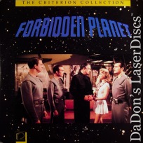 Forbidden Planet Widescreen CAV Criterion #53 Rare LaserDisc Sci-Fi