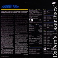 Forbidden Planet Widescreen CAV Criterion #53 Rare LaserDisc Sci-Fi
