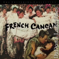 French Cancan Criterion #163 Rare NEW LaserDisc Renoir Gabin Musical Foreign