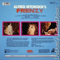 Frenzy Rare LaserDisc Hitchcock Leigh-Hunt Thriller