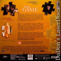 The Game DTS THX WS Rare NEW LaserDisc Douglas Thriller