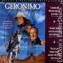 Geronimo An American Legend WS Rare LaserDisc Damon Duvall Western