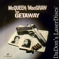 The Getaway WS NEW LaserDiscs McQueen MacGraw Crime Thriller