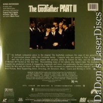 The Godfather Part II AC-3 THX WS NEW Rare LaserDisc Pacino De Niro Crime Drama