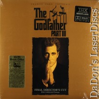 The Godfather Part III AC-3 RM THX Rare NEW LaserDisc Pacino Crime Drama