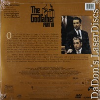 The Godfather Part III AC-3 RM THX Rare NEW LaserDisc Pacino Crime Drama