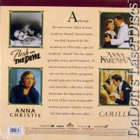 The Greta Garbo Collection Rare NEW LaserDiscs Box Drama