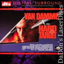 Hard Target DTS WS Rare NEW LaserDisc Van Damme