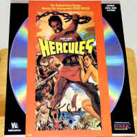 Hercules Unchained WS UNCUT Rare LaserDisc Steve Reeves Sylva Koscina Sci-Fi