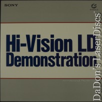 Hi-Vision LD Demonstration MUSE HDTV 1080i