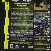 The Hidden +CAV WS Rare NEW LaserDisc Sp Ed MacLachlan Sci-Fi