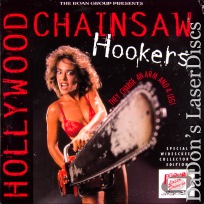 Hollywood Chainsaw Hookers WS Roan Rare UNCUT LaserDisc Horror