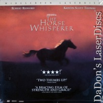 The Horse Whisperer AC-3 WS Rare LaserDisc Redford Thomas Drama