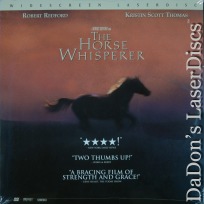 The Horse Whisperer AC-3 WS Rare LaserDisc Redford Thomas Drama