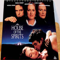 House of the Spirits WS Rare NEW LaserDisc Close Streep Drama